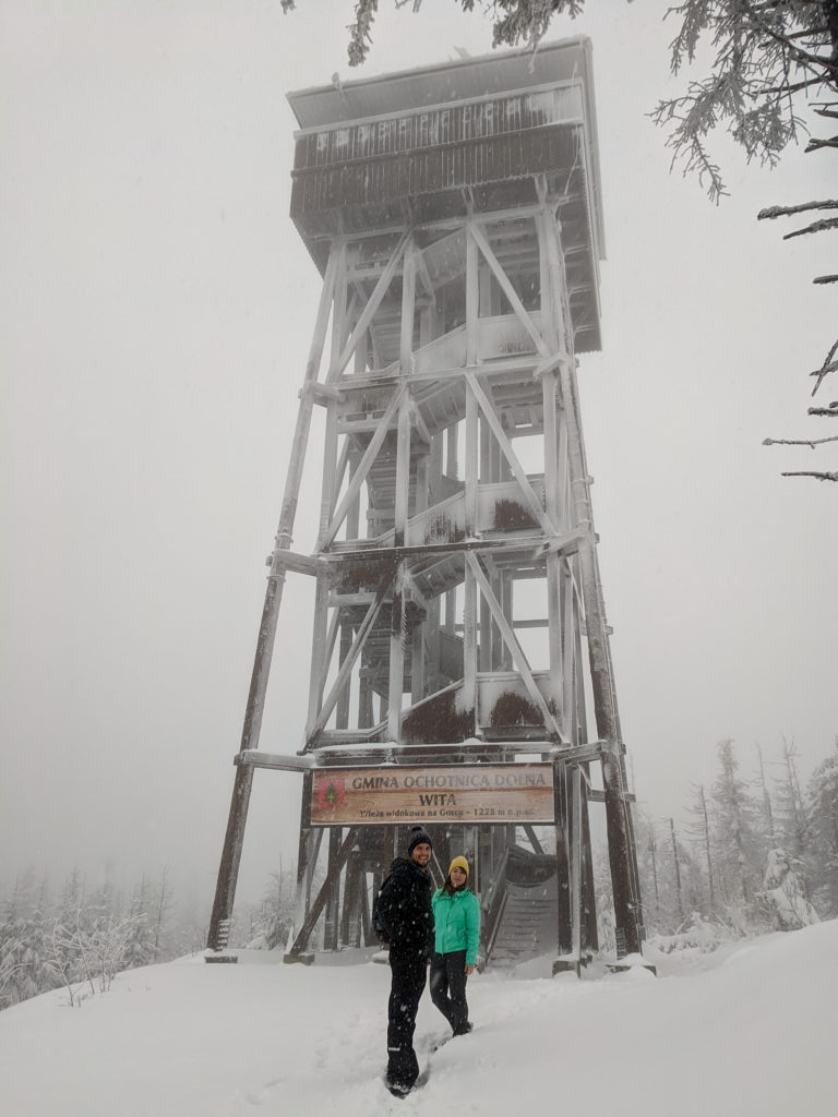 Wieża widokowa na gorcu
